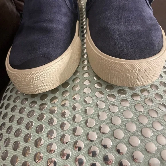 Coach 1941 Navy Suede Citysole Skate Slip-On
Sneakers - Picture 6 of 7